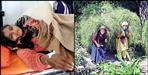 A woman rescued safely after 2 hours stuck under the debris