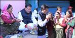 CM Dhami held talks with disaster-affected families