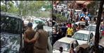 Long jam on Dehradun Mussoorie Road