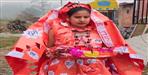 Ruby Singh Wore Paper Dress At Ram Mandir Pran Pratistha Bajpur
