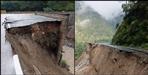 Heavy rain landslide in Chamoli district