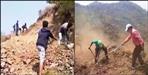 village people build road during lockdown in nainital