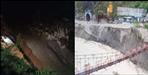 Bridge damaged at Chamoli