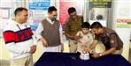 Dehradun police celebrated the childs birthday at the police station