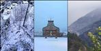 Weather Update Seasons First Snowfall in Uttarakhand