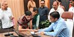 DM Savin Bansal canceled license of ITBP inspector gun