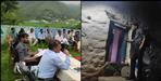 Pithoragarh DM IAS Ashish Chauhan night chaupal at kumdar village