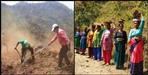 Villagers built road in Pauri Garhwal