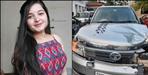 Haldwani SUV car hit Harshita Verma and ran away