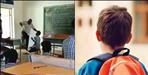 When students were late in reaching school teacher beat them brutally