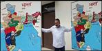 Delhi missing from India map in Dehradun school