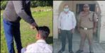 teacher cut hair of students in haridwar
