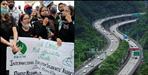 People started campaign to save tree in dehradun mohand highway
