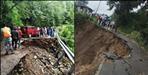 Chamoli gopeshwar ukhimath high way land slide