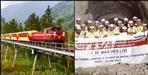 Rishikesh Karnprayag railway line Khankhra Narkota tunnel ready