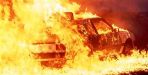 Uttarkashi car caught fire