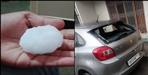 Hailstorm in Udham Singh Nagar