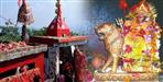 Women earning money by making prasad in purnagiri mela