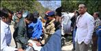 Tehri Garhwal DM IAS Saurabh Gaharwar Traffic Rules Inspection