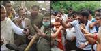 BJP Congress supporters clash with each other in Haridwar