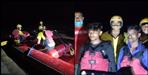 Two youths trapped in the middle of the river, angels became brave soldiers