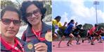 sister-in-laws Win three Medals in Athletics