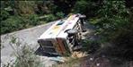 Ambulance fell on the roof in Almora Ranikhet