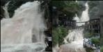 Intensified flow in Mussoorie Kempty Falls