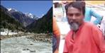 Mahmood rinsed and spit in the river Ganga In Gangotri