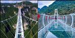 Glass Footpath of Bajrang Setu in Rishikesh Cracks Again
