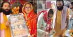 Rekha Arya Visits Tapkeshwar Temple After Hospital Discharge