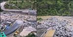 Malari highway bridge washed away after heavy rain in Chamoli