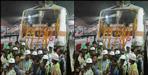 Electric engine trial on Lalkuan Bhojipura railway track