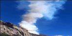 Smoke came out from the mountain after the earthquake in Uttarkashi