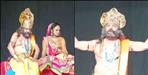 BJP MLA Bansidhar Bhagat playing Dashrath role in Ramlila