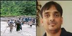 Tehri IAS Saurabh Gaharwar meets disaster victims