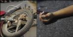 The vehicle hit the bike in Rudrapur