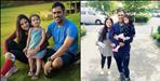 Mahendra Singh Dhoni in Uttarakhand with wife Sakshi