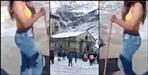 Girl video viral from Kedarnath