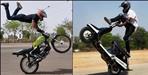 fearless bike stunt in roorkee