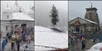 Snowfall in Gangotri and Kedarnath Rain in Mussoorie