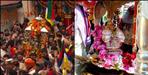 Baba Kedar Doli Leaves From Omkareshwar Temple