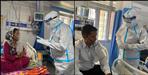 CM Tirath Singh Rawat met coronavirus patients