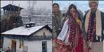 Seven couples got married amidst snowfall in Triyuginarayan