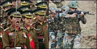 image: War practice between india and nepal in pithoragarh
