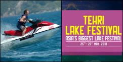 image: Trivendra cabinet meeting in tehri lake for lake festival