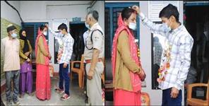 image: Marriage in Champawat Police Station