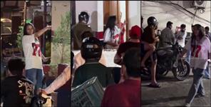 Drunk Woman Creates Scene on Mussoorie Mall Road