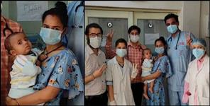 image: 7 month old baby coronavirus negative in Dehradun