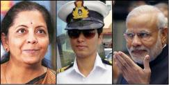 image: Lieut comm Vartika Joshi of Uttarakhand will reach back on monday